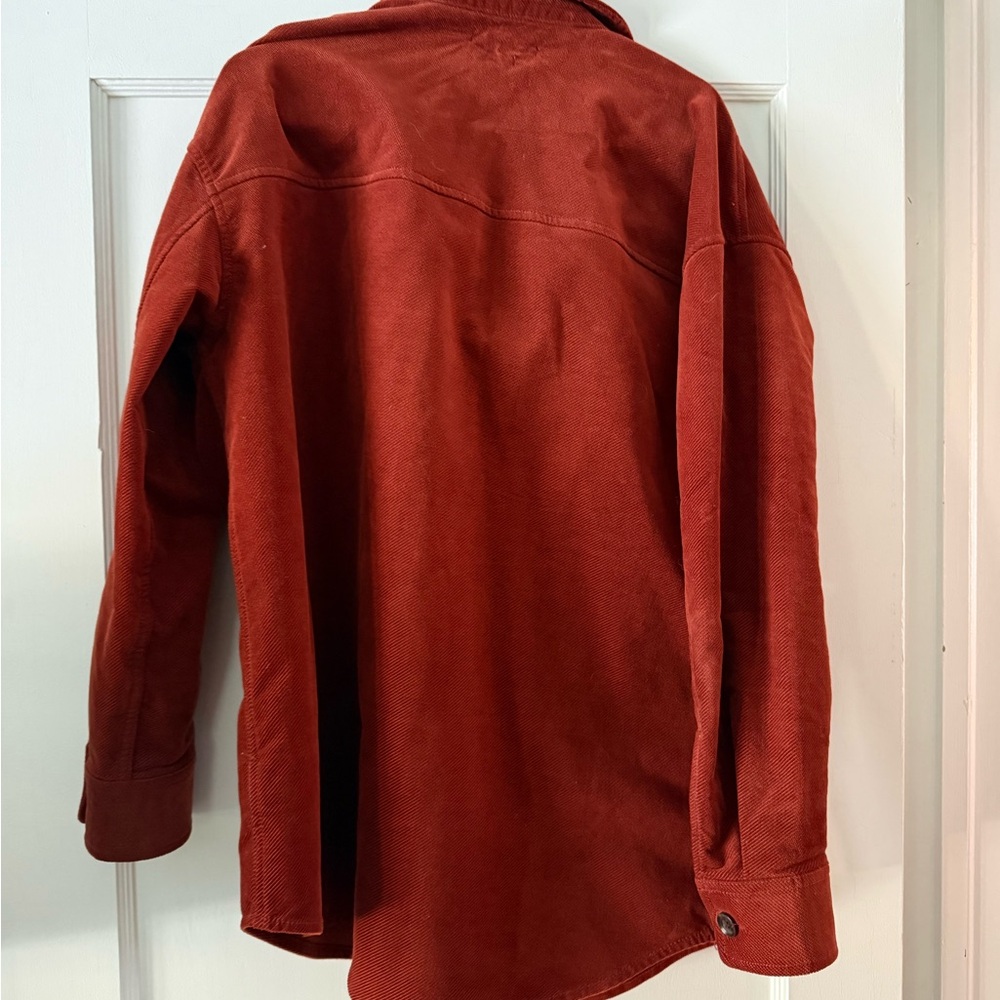 Madewell Women's Small Corduroy Twill Oversized Shirt-Jacket - Picture 6 of 6